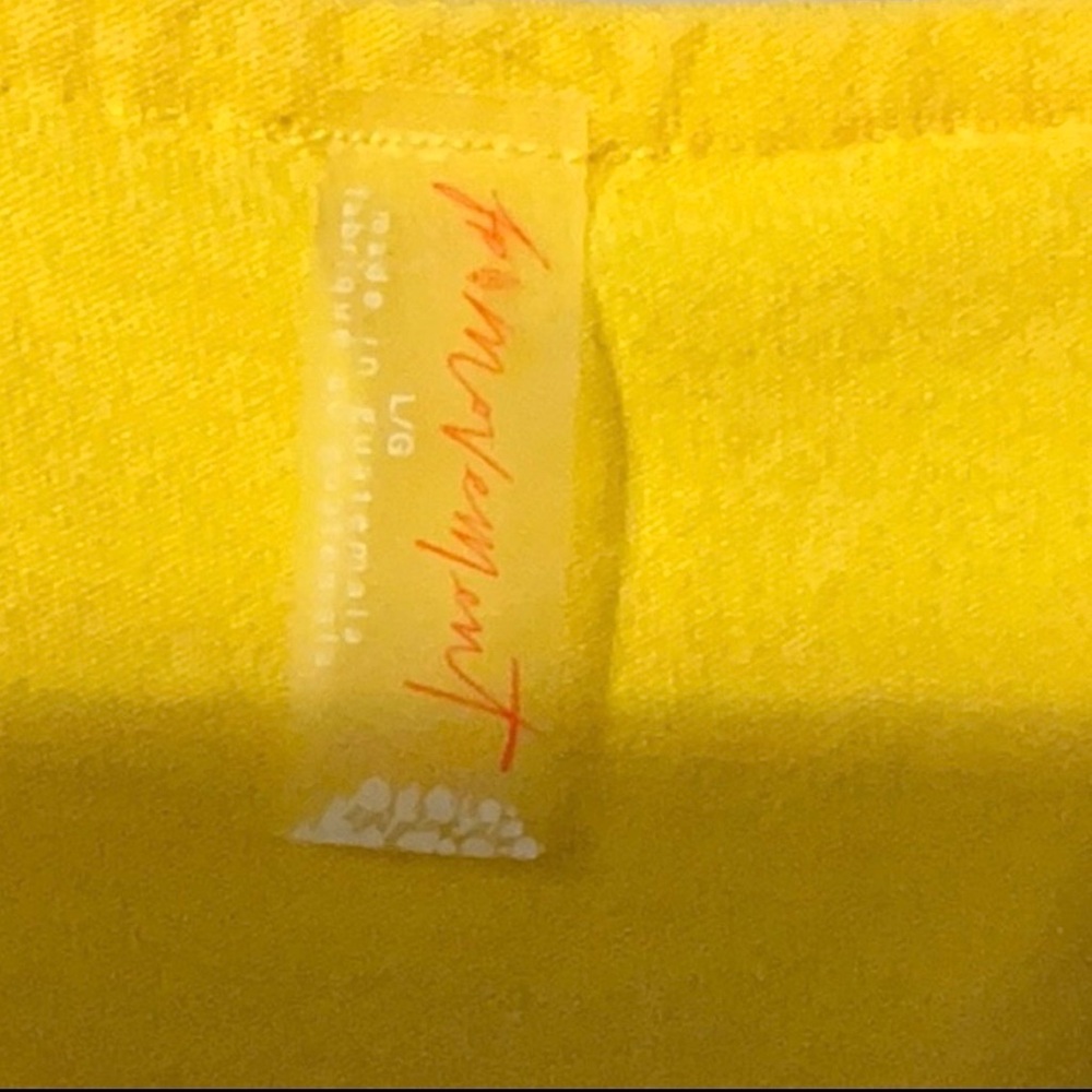 FP Movement by Free People Hot Shot Mini Dress in Mango ~ Size Large ~ NWOT - Picture 10 of 12